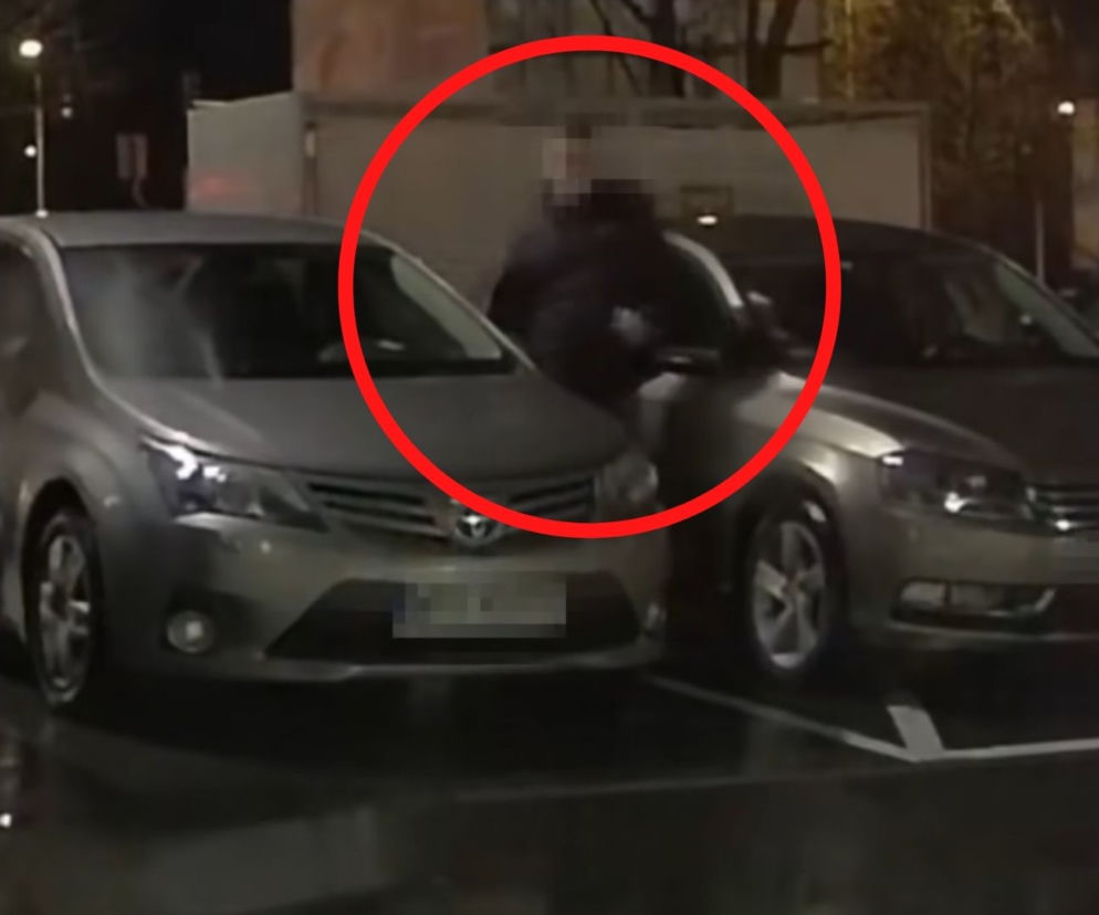Specjalnie zarysował cudze auto