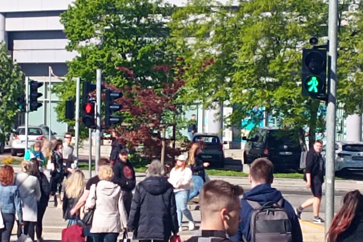 Gehenna pieszych w centrum Szczecina