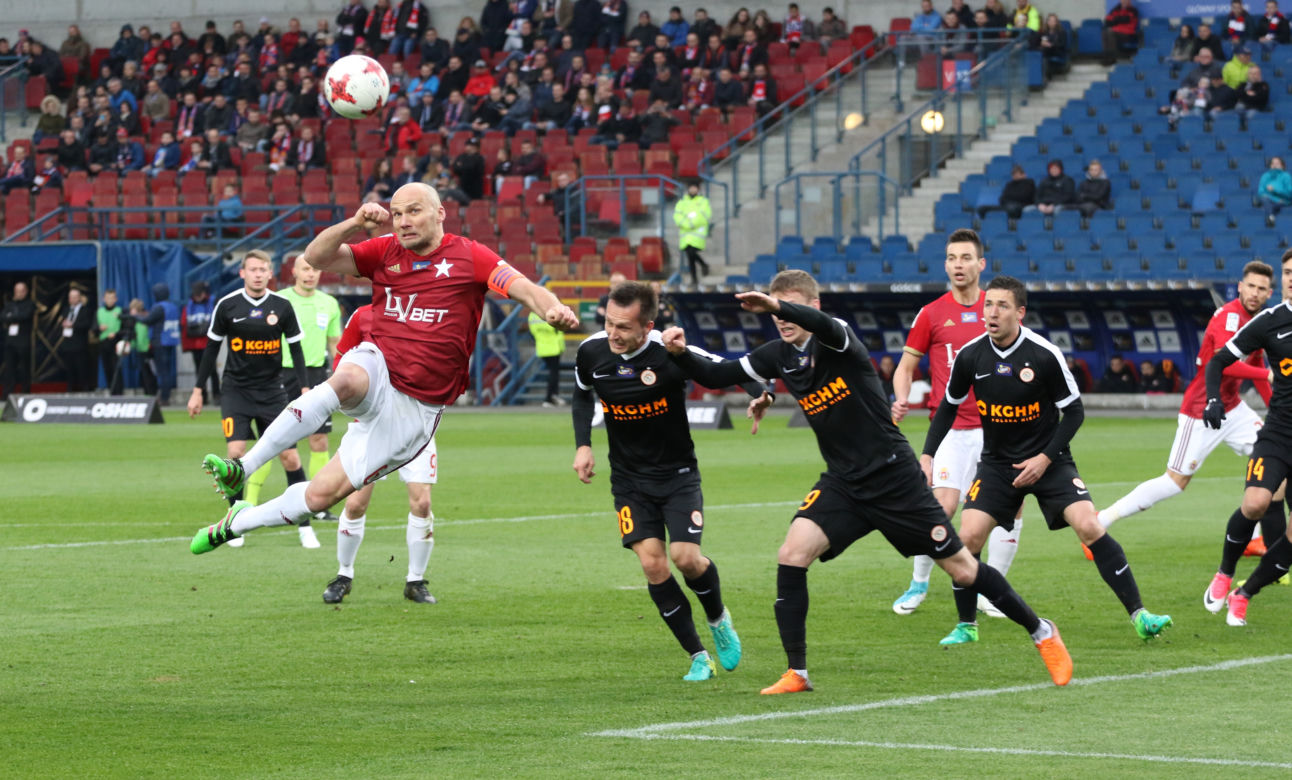 Ekstraklasa: Wisła Kraków - Zagłębie Lubin 1:0. Zobacz zdjęcia z meczu! [GALERIA]