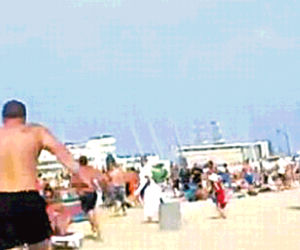 Jatka na plaży