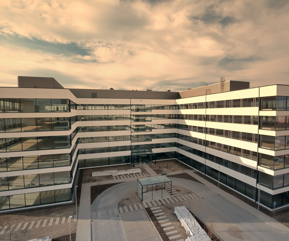 Kompleks biurowy Business Garden Poznań – zdjęcie z realizacji