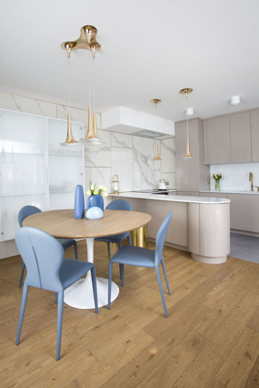 Eleganckie wnętrze apartamentu