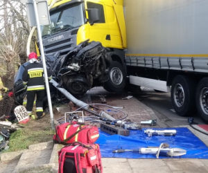 Śmiertelny wypadek w Drużbicach. Nie żyje kierowca osobówki