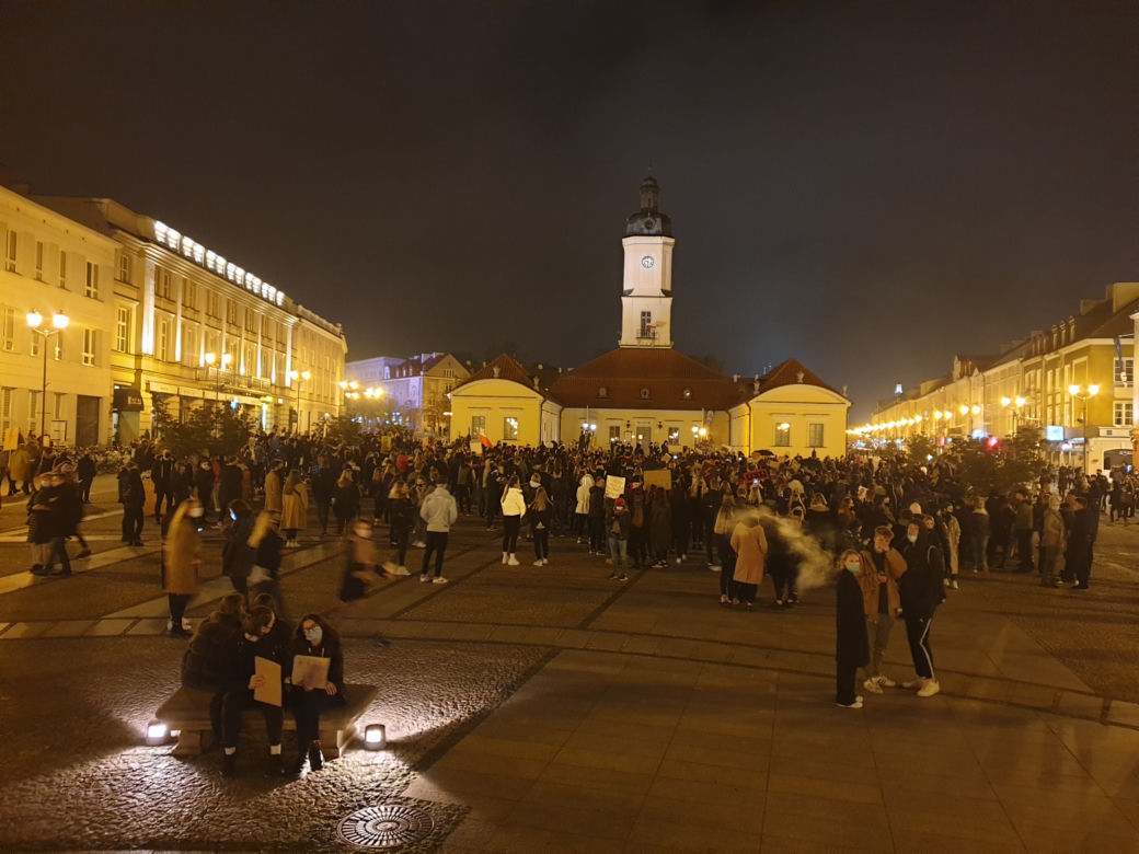 ''Czarny Marsz'' w Białymstoku