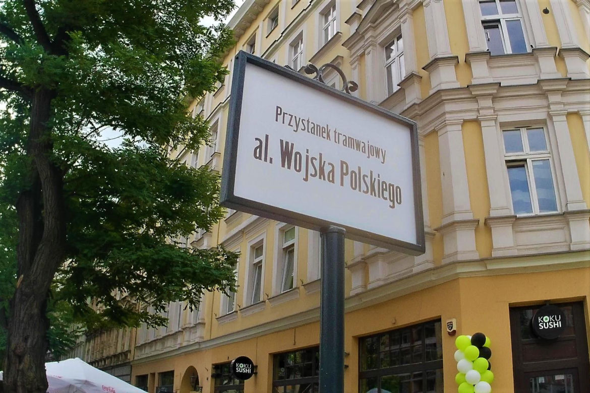Otwarcie alei Wojska Polskiego