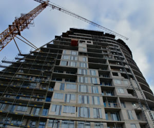 Centaurus. Trwa budowa największego budynku w Olsztynie. Zobacz postępy prac