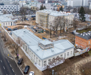 Sinfonia Varsovia w Warszawie podczas budowy