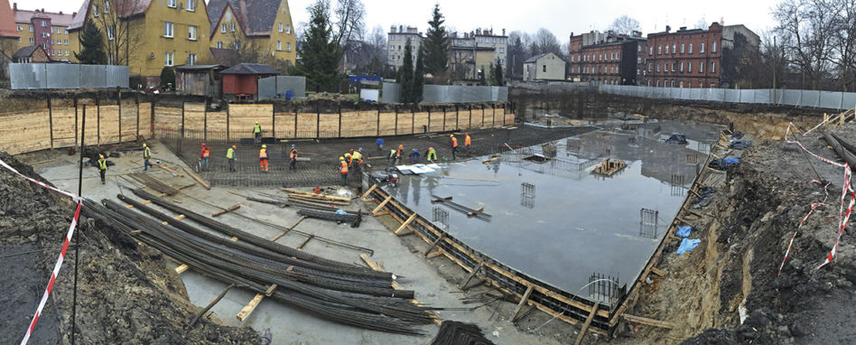 Blok wielorodzinny Baildomb w Katowicach