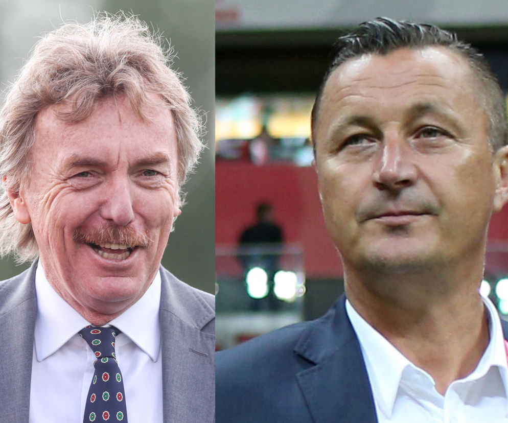 Zbiegniew Boniek i Tomasz Hajto