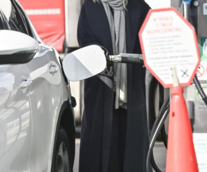 Grażyna Torbicka pruje na czerwonym