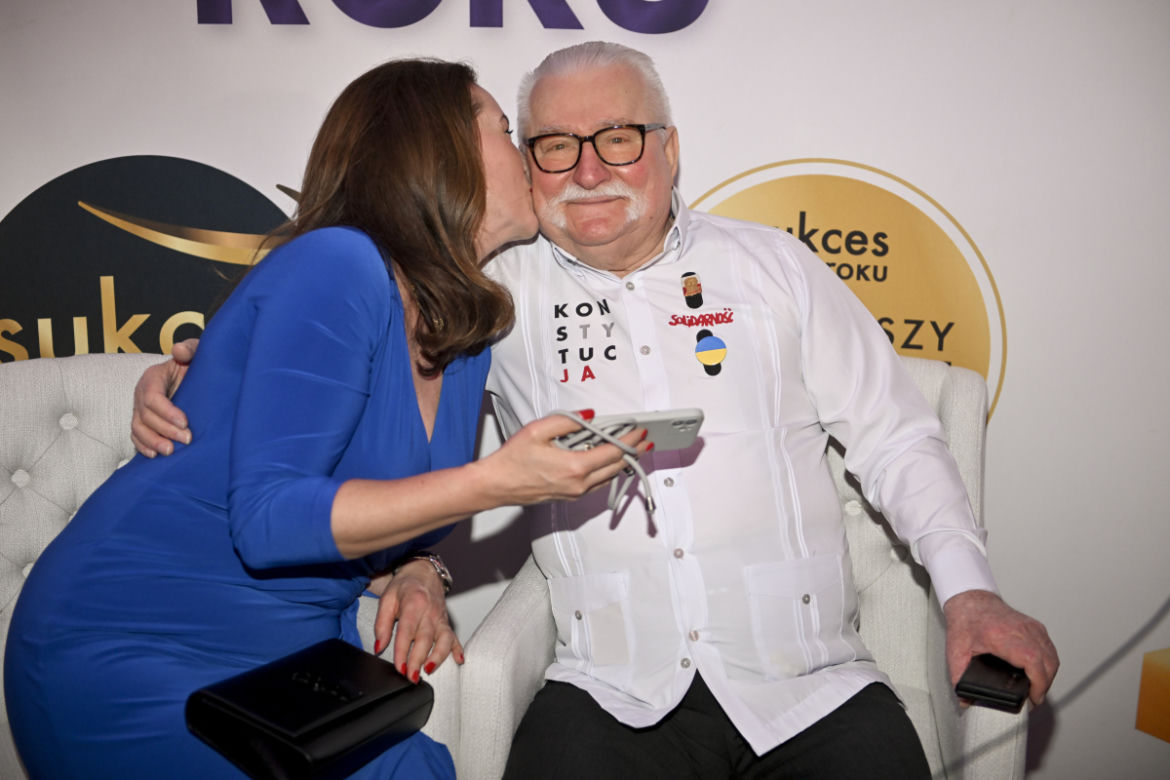 Lech Wałęsa gwiazdą Gali Osobowości i Sukcesy 2023