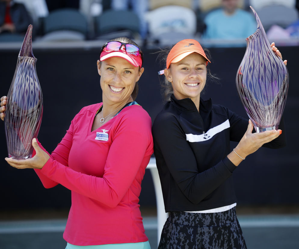Magda Linette wygrywa WTA Charleston w deblu