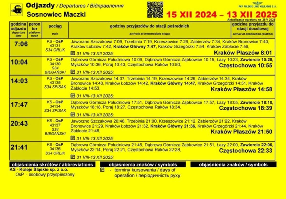 Stacja Maczki znowu działa. Przywrócono ruch pasażerski