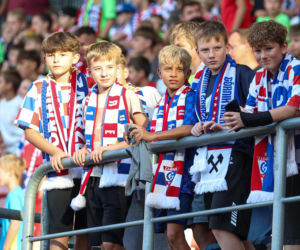 Górnik Zabrze - Ferencvaros: Zdjęcia kibiców z meczu 3. rundy eliminacji Ligi Europy