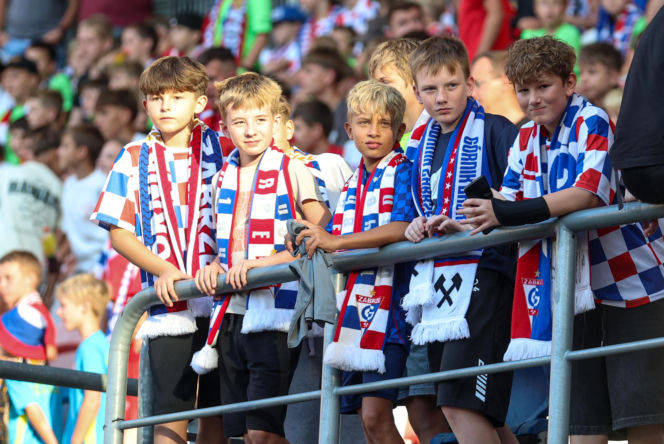 Górnik Zabrze - Ferencvaros: Zdjęcia kibiców z meczu 3. rundy eliminacji Ligi Europy