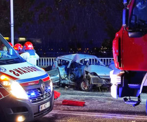Koszmarny wypadek na moście Gdańskim