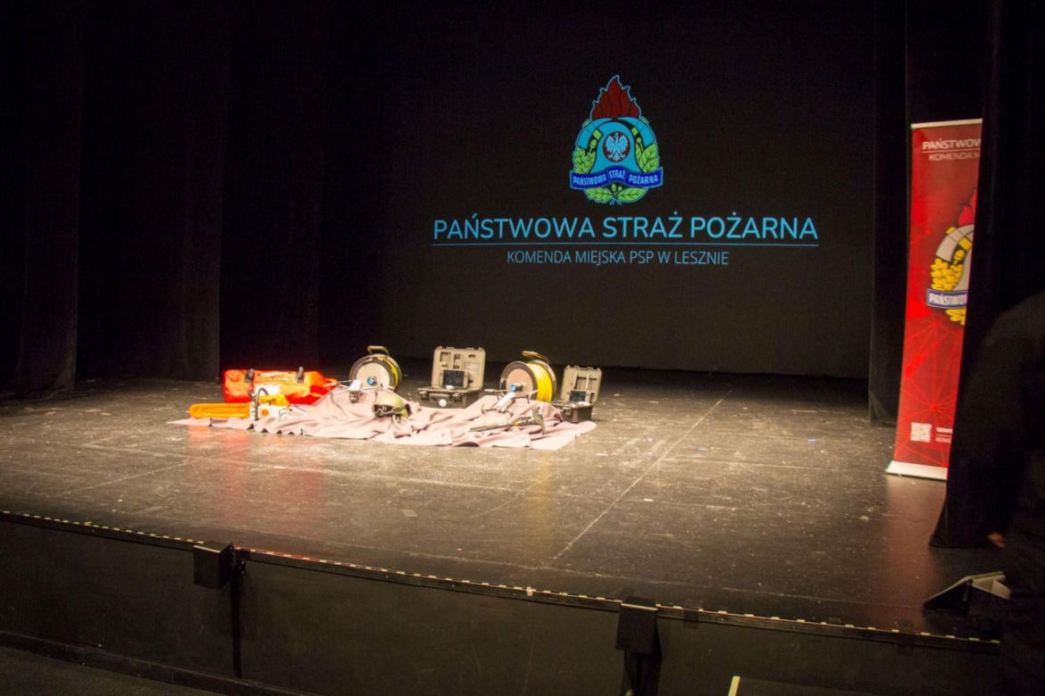 Mniej zdarzeń, ale więcej pożarów i ofiar śmiertelnych. Strażacy z Leszna podsumowali miniony rok