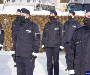 Nowi policjanci na Warmii i Mazurach. Ślubowało aż 80 funkcjonariuszy [ZDJĘCIA]