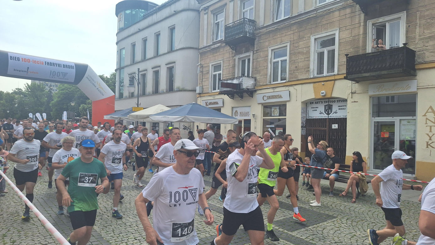 Bieg na 100lecie Fabryki Broni