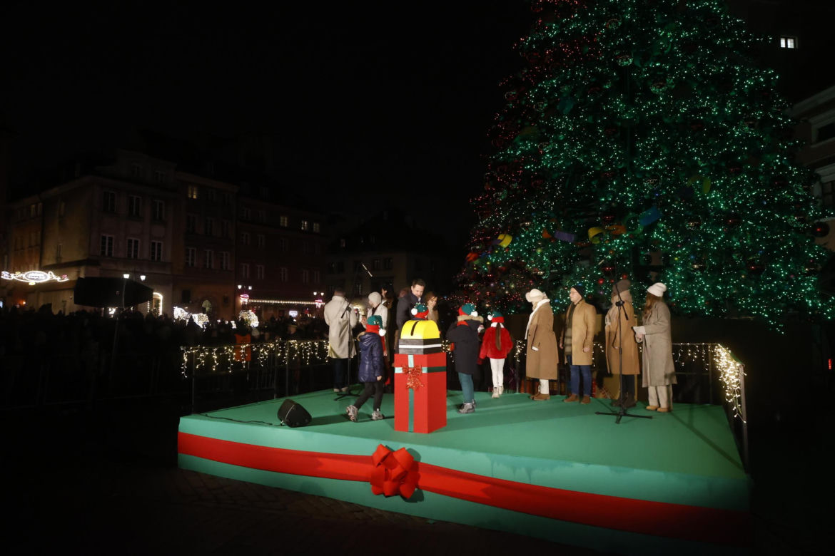 Iluminacje w Warszawie