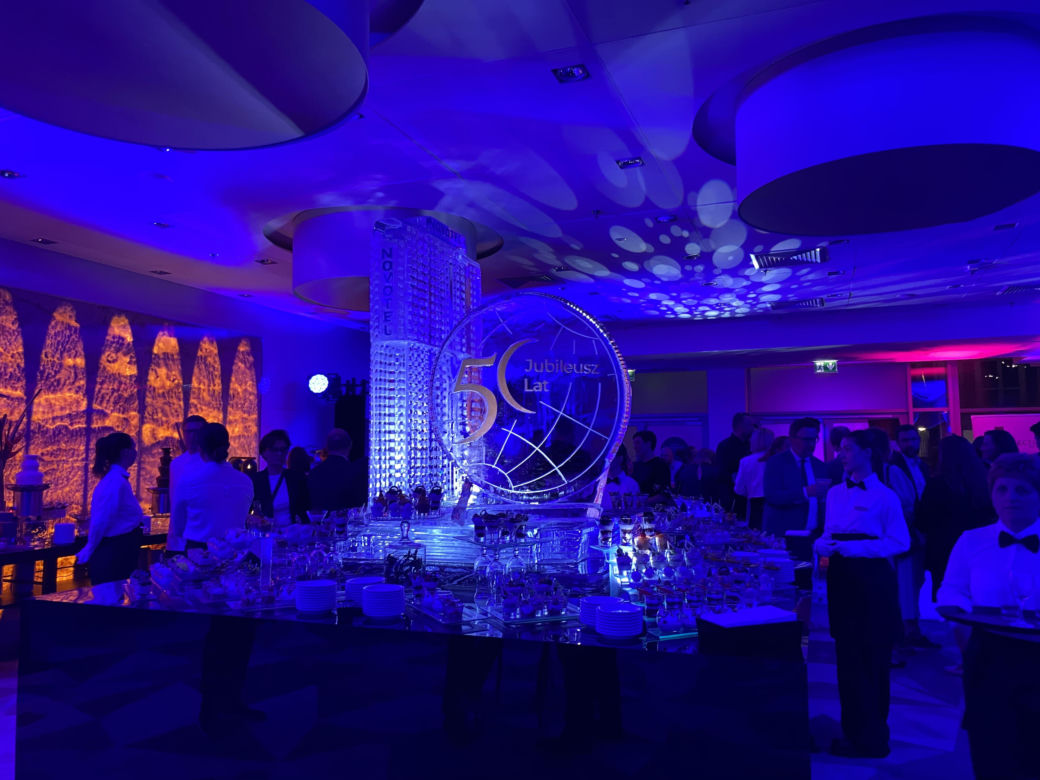 Gala 50-lecia hotelu Novotel Warszawa Centrum