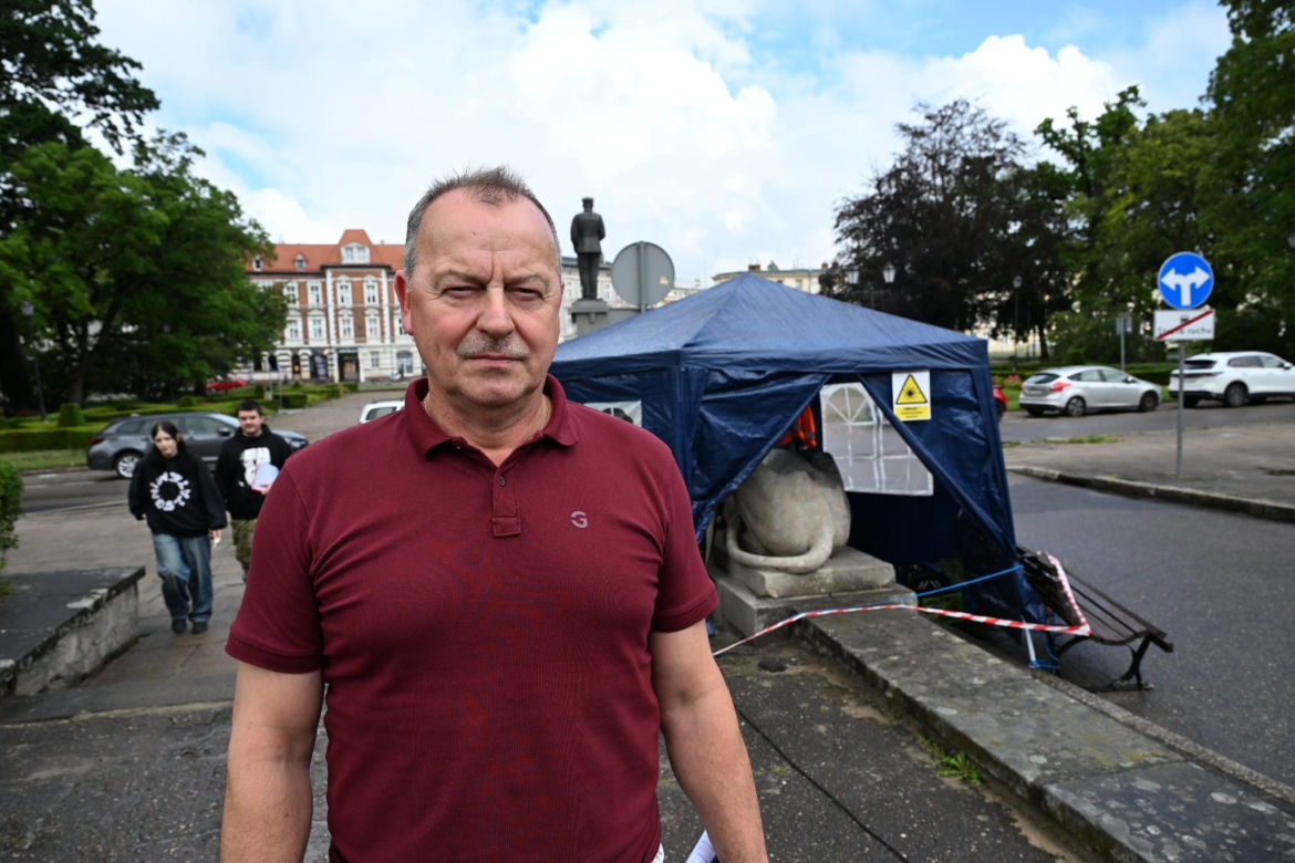 Renowacja koszalińskich lwów