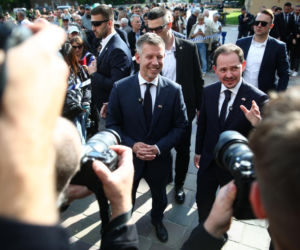 Peter Magyar w Krakowie