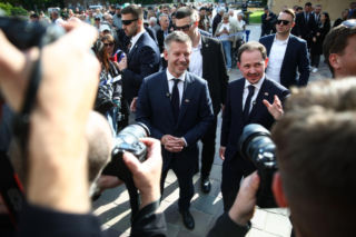 Peter Magyar w Krakowie