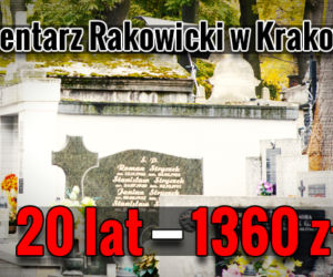 Cmentarz Rakowicki w Krakowie - 20 lat - 1360 zł