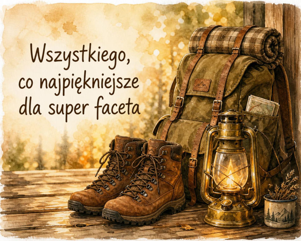 Kartka z życzeniami na Dzień Chłopaka