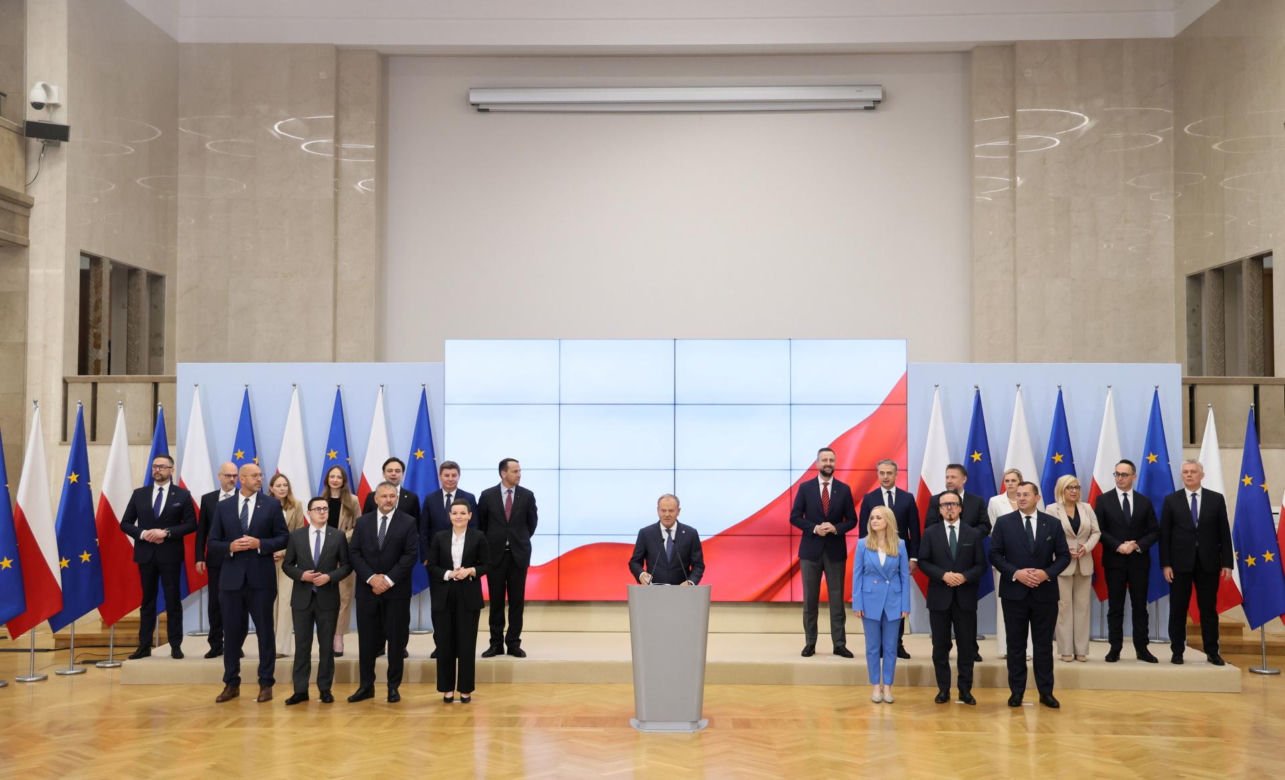 Konferencja Donalda Tuska poświęcona rekonstrukcji rządu