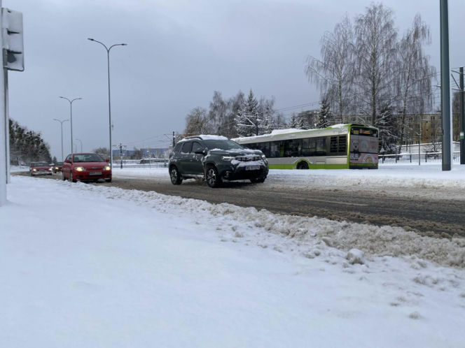 Zima w Olsztynie - 31 grudnia 2025