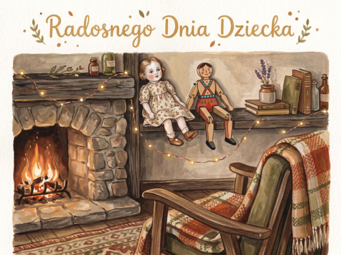 Kartka na Dzień Dziecka dorosłego dziecka