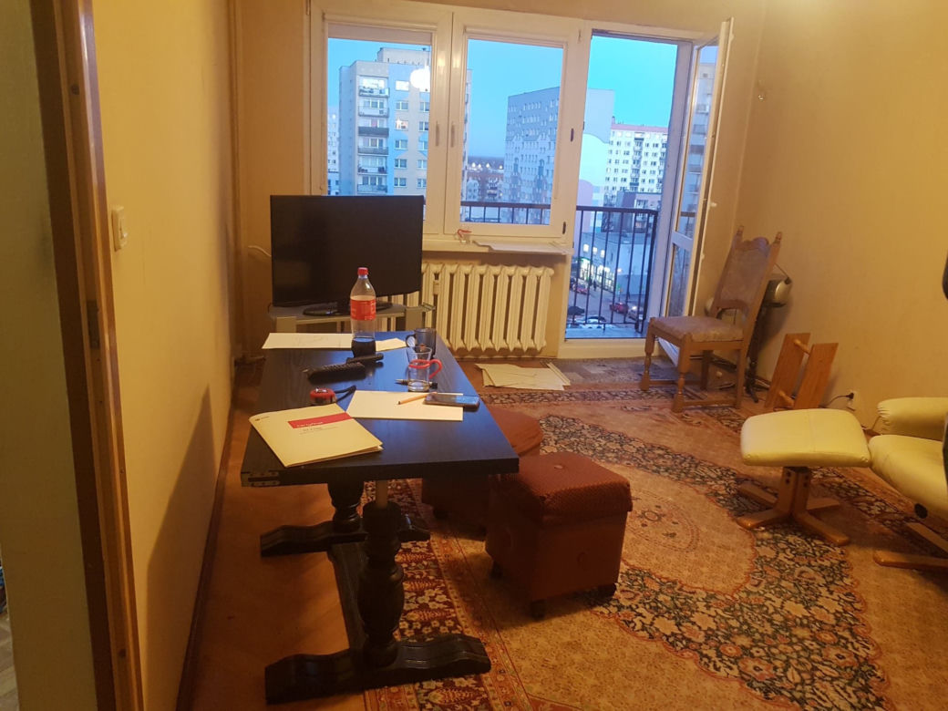 Salon przed metamorfozą