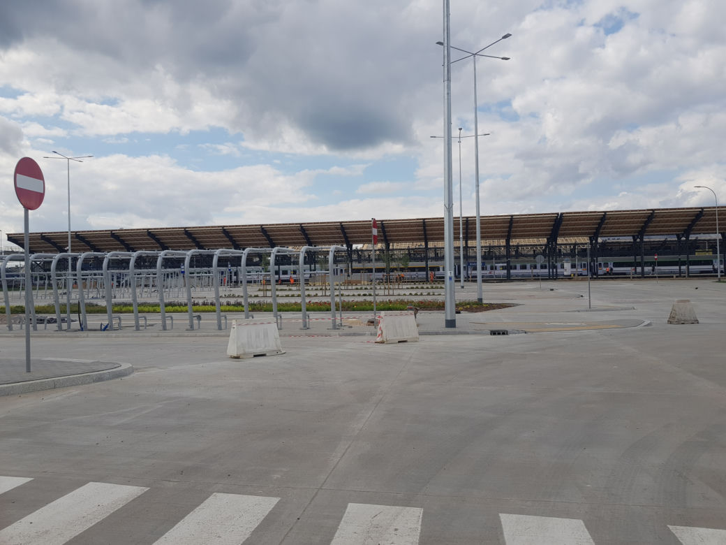 Białystok. Budowa przy dworcu PKP. Zobacz galerię z postępów prac [ZDJĘCIA]