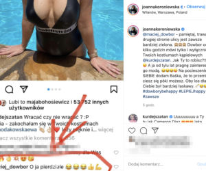 Dowborowie pokłócili się o piersi Basi
