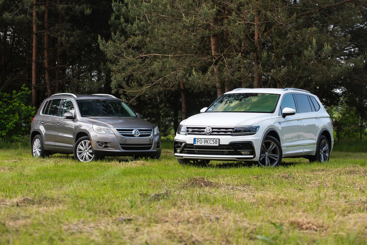 Volkswagen Tiguan Allspace 2.0 TDI 190 KM 4Motion DSG R-Line & Volkswagen Tiguan 2.0 TSI DSG 4Motion Wolfsburg Edition