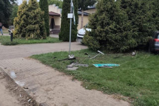 Pijany za kółkiem doprowadził w Żelaźnie do wypadku. Miał 2,7 promila!