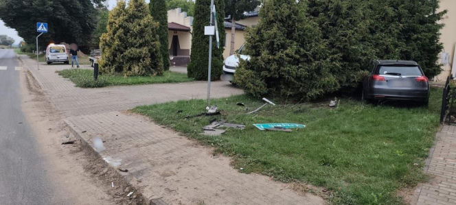 Pijany za kółkiem doprowadził w Żelaźnie do wypadku. Miał 2,7 promila!