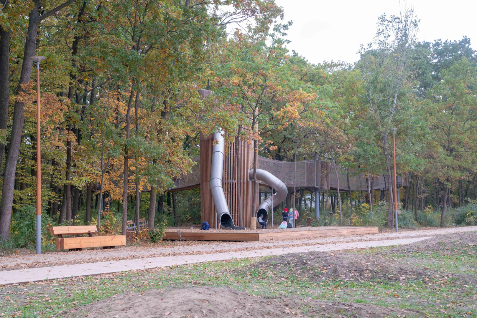 Park Żerański – park linowy