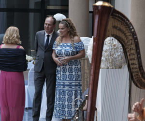 Przyjaciółki, odc. 185: Anka (Magdalena Stużyńska), Mariusz (Marcin Perchuć), Patrycja (Joanna Liszowska) 