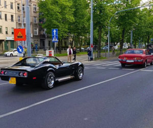 Parada zabytkowych pojazdów w Szczecinie