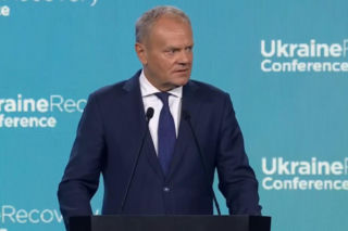 Konferencji ws. Ukrainy w Gdańsku. Mocne słowa Donalda Tuska
