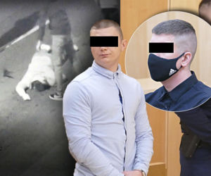 Wyszła do drugiego pokoju. Kiedy wróciła, leżał w kałuży krwi