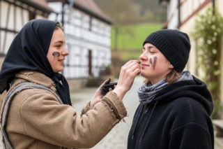 Siuda Baba w Małopolsce. Dlaczego panny smarowane są sadzą?