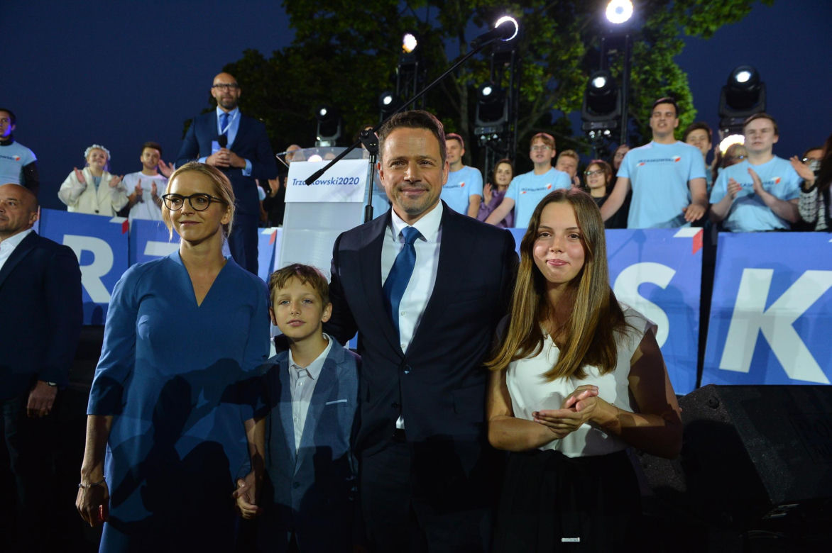 Rafał Trzaskowski z żoną
