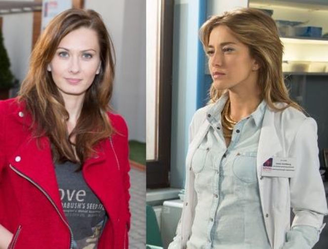 Na dobre i na złe. Lena Starska (Anita Sokołowska), Hana Goldberg (Kamilla Baar)