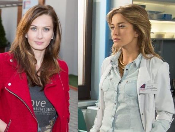 Na dobre i na złe. Lena Starska (Anita Sokołowska), Hana Goldberg (Kamilla Baar)