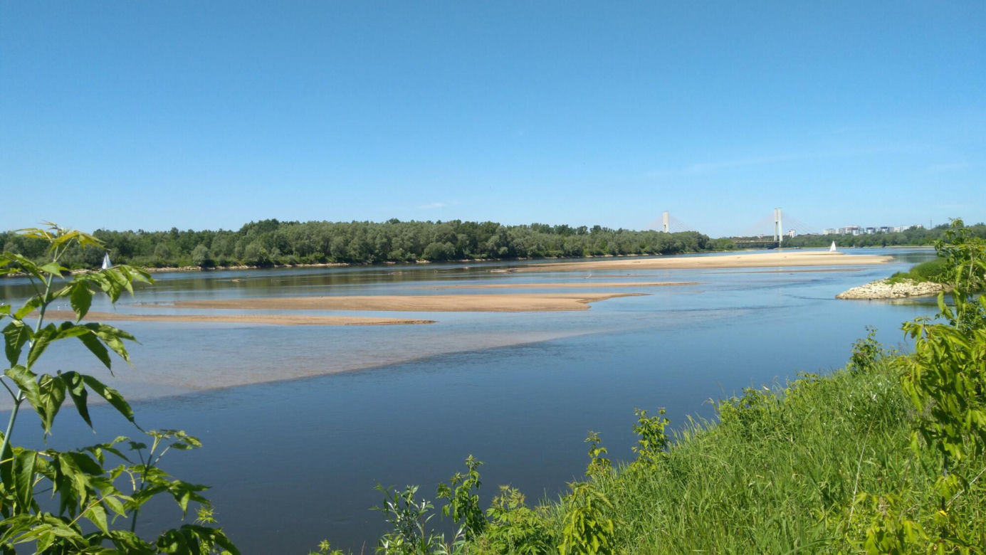 Niewiele osób wie o tej plaży nad Wisłą. Nazwa w pełni oddaje jej urok