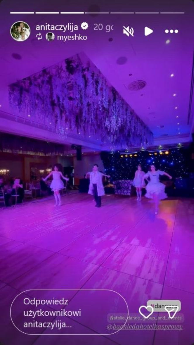 Zabawa u boku celebrytów, potem powrót do szpitalnej rzeczywistości. Tak Anita i Adrian weszli w Nowy Rok